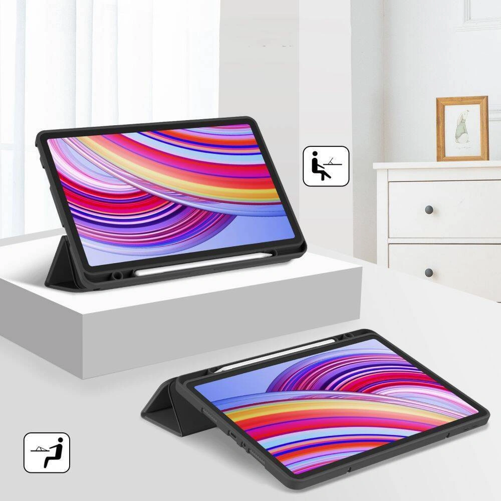Techprotect Xiaomi Redmi Pad Pro dėklas, juoda, 6 nuotrauka
